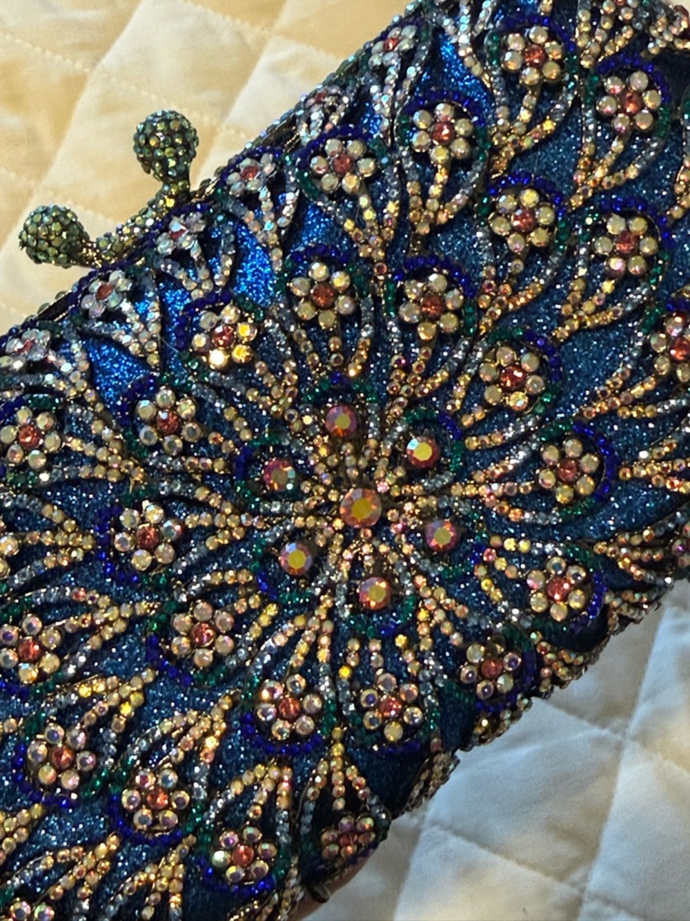 Christal Couture crystal clutch